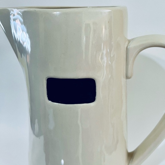 Vintage Pottery Barn Chalkboard Garden Pitcher - Picture 2 of 5